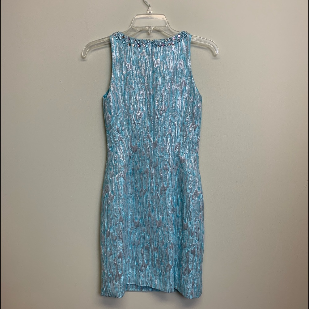 Lilly Pulitzer Shift Dress Spa Blue Size 00 - Picture 8 of 14